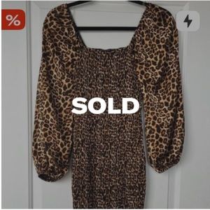 FN Wild Thoughts Mini Dress - Brown/Combo